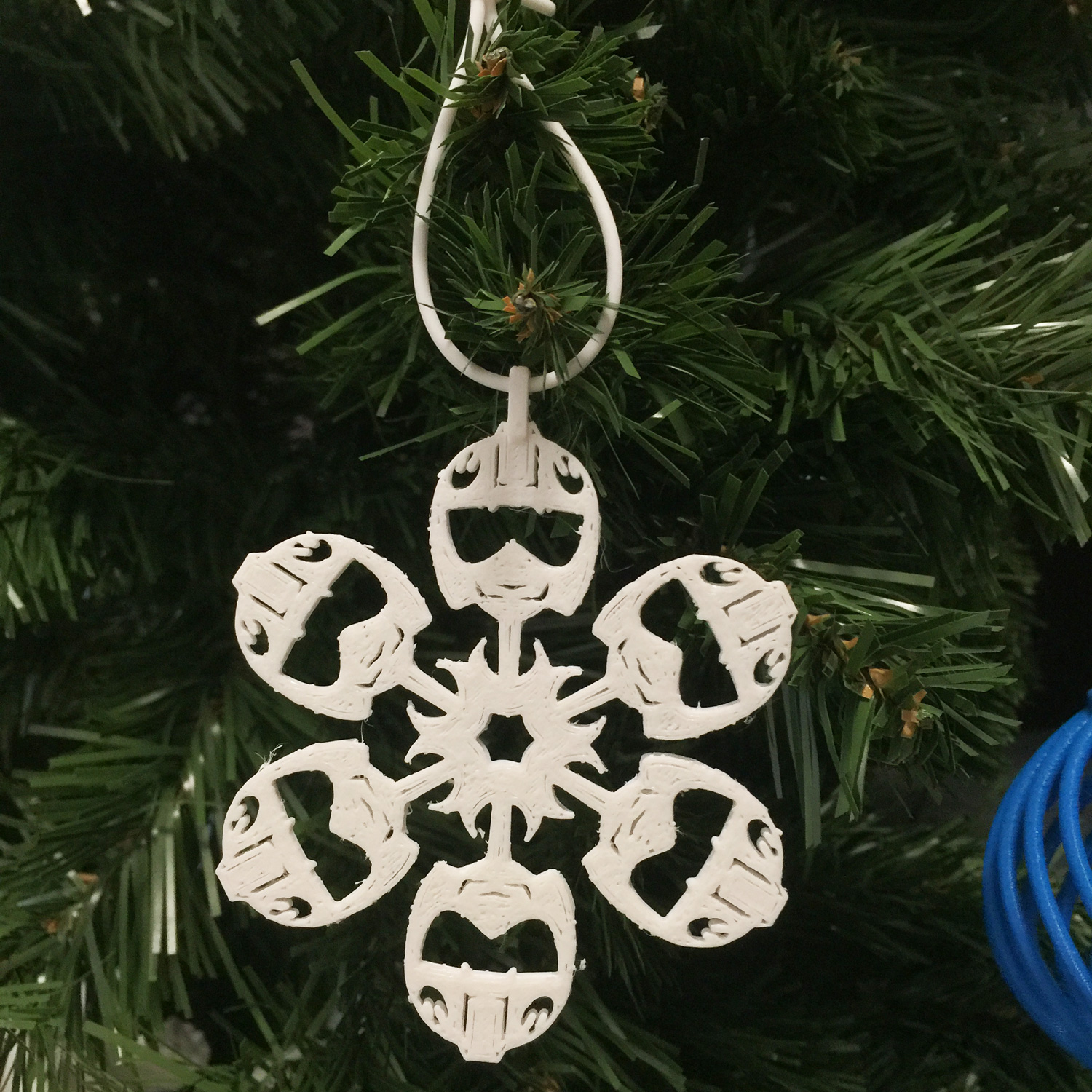 Scout Trooper Flake Christmas Decoration