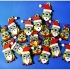 Minions Keychain / Magnets -Christmas cute version image