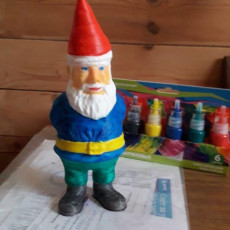 Picture of print of Garden Gnome!