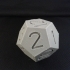 A dice with 12 sides image