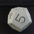 A dice with 12 sides image