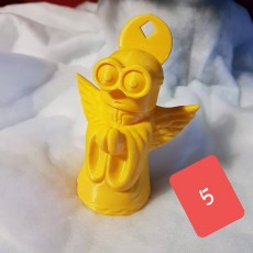 Picture of print of MINION BOB ANGEL!