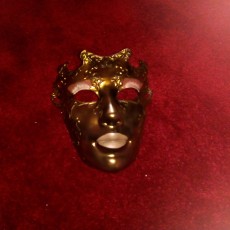 Picture of print of Venetian mask