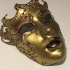 Venetian mask print image