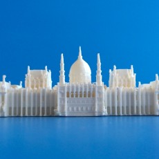 Picture of print of Hungarian Parliament This print has been uploaded by MiniWorld3D