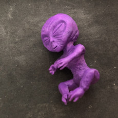 Picture of print of Alien Baby Inside A Jar This print has been uploaded by Nicolas Belin
