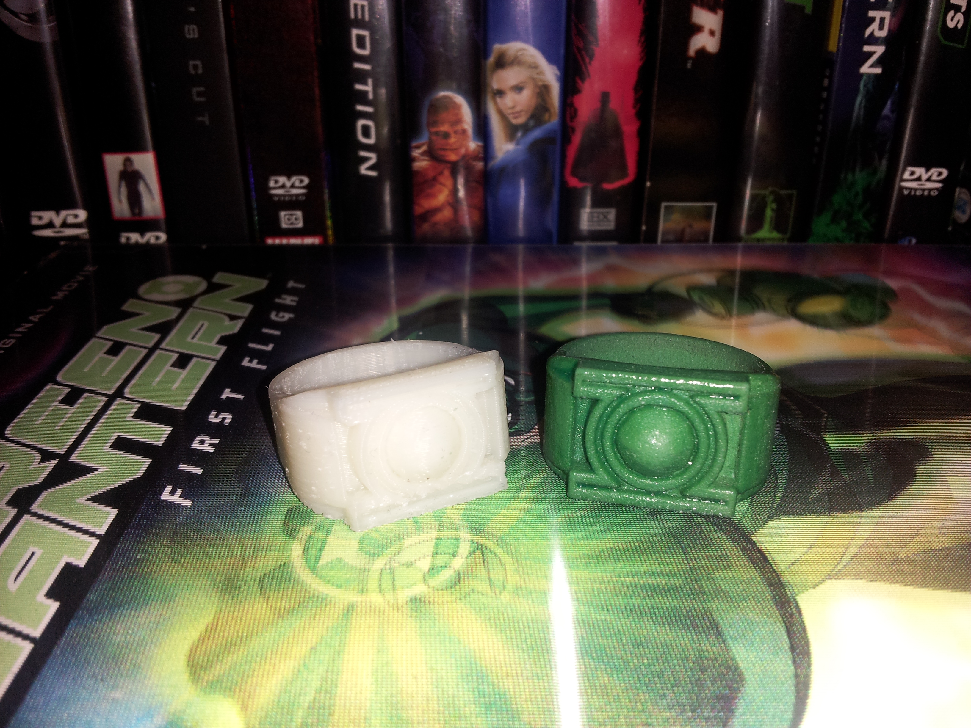 Green Lantern inspired ring.