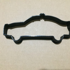 Picture of print of Police Car Cookie Cutter