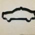 Police Car Cookie Cutter print image