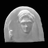 Antefix (tile-end) with a female head nr2 at The British Museum, London image