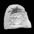 Antefix (end-tile): head of Artemis-Bendis at The British Museum, London image