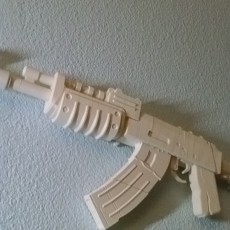 Picture of print of AK47 from Rust This print has been uploaded by Steven Yang
