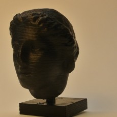 Picture of print of Female Head at The British Museum, London This print has been uploaded by 3D construction