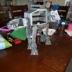 Picture of print of Detailed AT-AT from Star Wars Scale 1:75