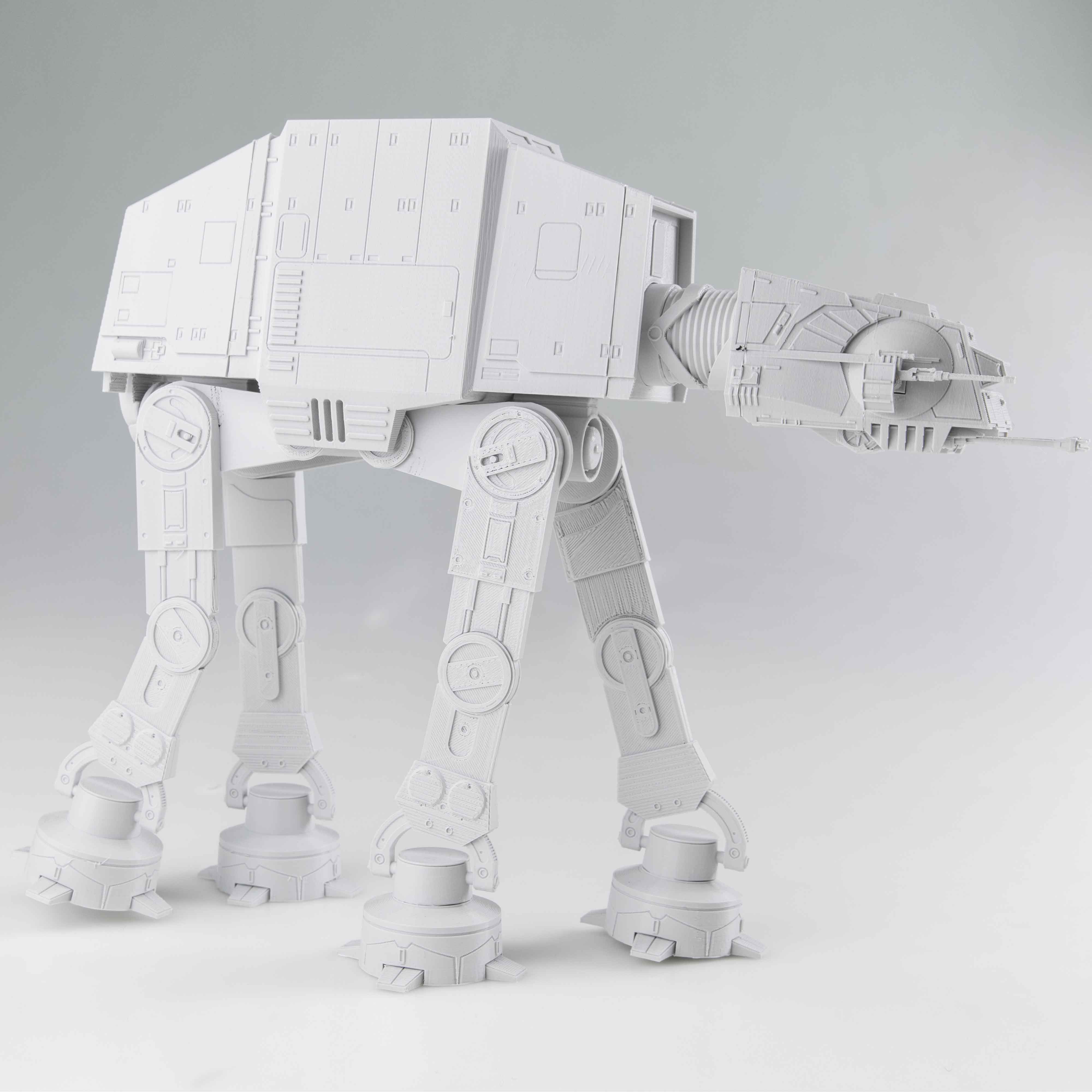 Detailed AT-AT from Star Wars Scale 1:75