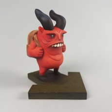 Picture of print of 'The Long Hike' monster figurine