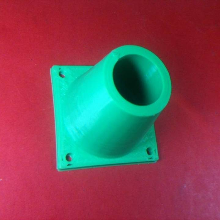 sokker voldgrav kande 3D Printable velleman k8200 fan nozzle by luke johnson