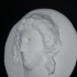 Mirror cover with the head of a maenad or Ariadne at The British Museum, London image