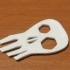 A skull logo image
