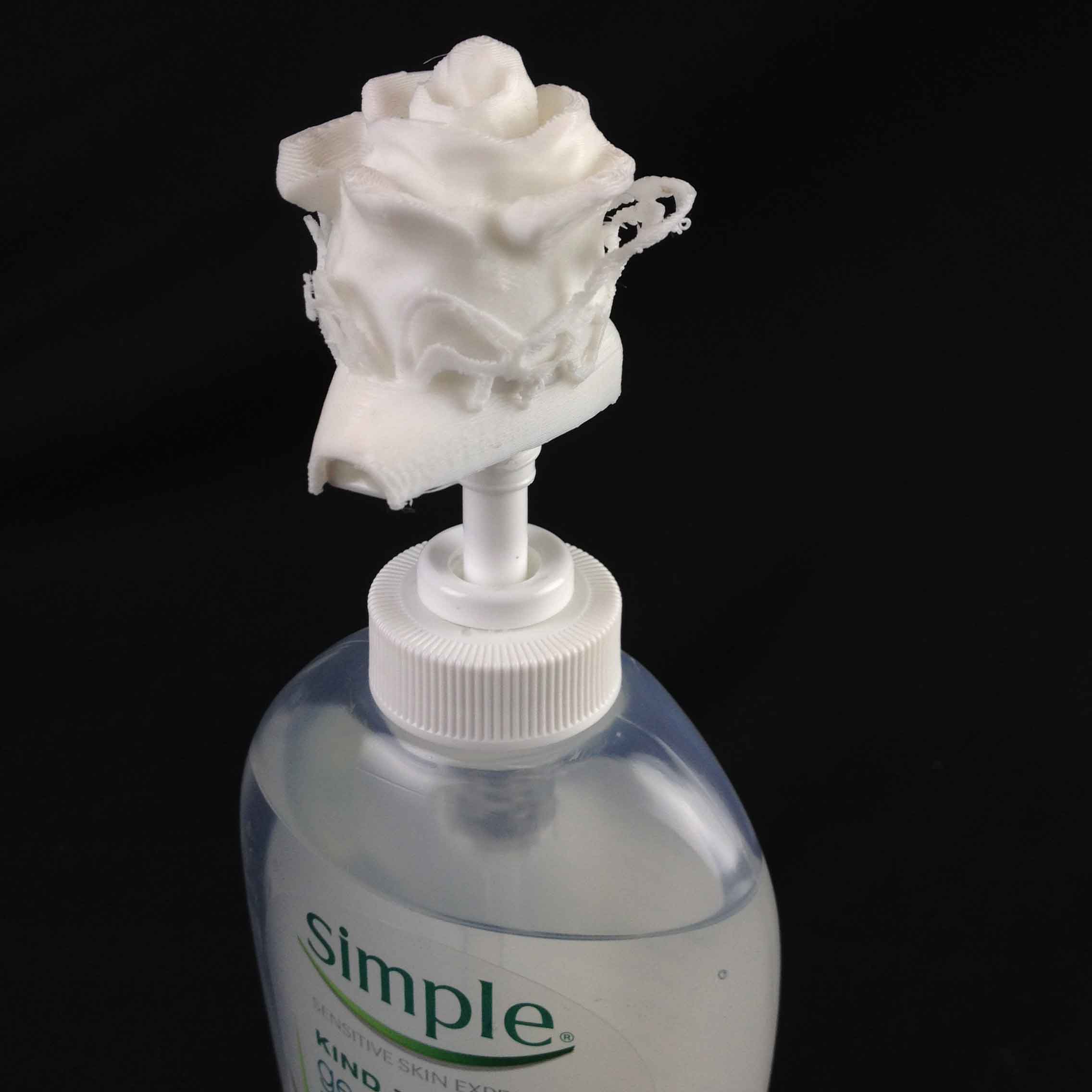 Simple Hand wash pump cover Rose (unilever)