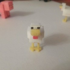 Picture of print of Minecraft well-scaled chicken This print has been uploaded by Mariusz Leśniak