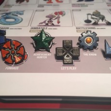 Picture of print of Rooster Teeth Pokemon Badges