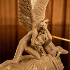 Picture of print of Psyche Revived by Cupid's Kiss at The Louvre, Paris