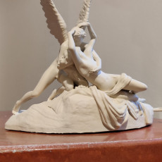 Picture of print of Psyche Revived by Cupid's Kiss at The Louvre, Paris Questa stampa è stata caricata da Dario Mauri