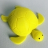Turtle with moving legs print image
