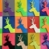The 2D & 3D tiles of deer. image