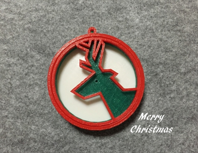 Deer ring for Christmas