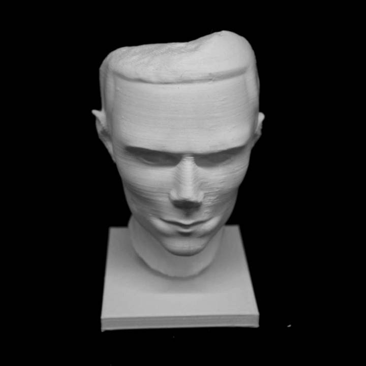 3D Printable Head of Power (1) at The British Museum, London by Scan ...