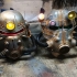Fallout 3 - T51-b Power Armour Helmet print image