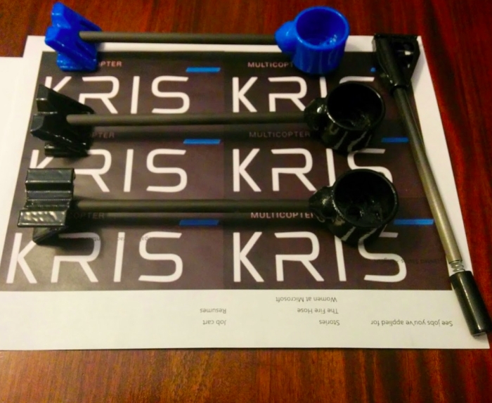 Iris+ 60% weight Reduction arms for 3drobotics V001