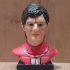 Bust of Ayrton Senna print image