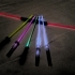 Lightsabers with glow sticks image