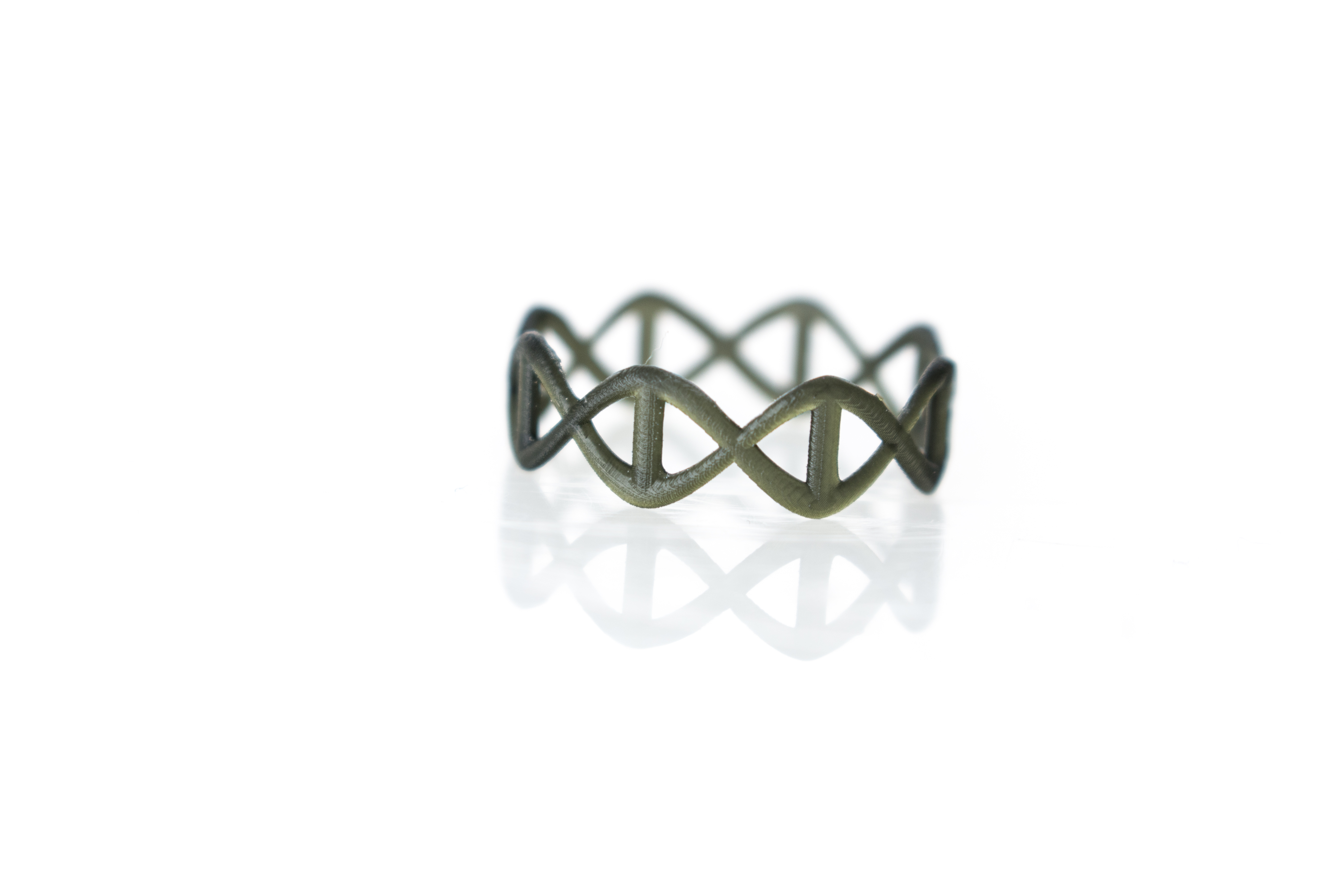 DNA Silver Ring
