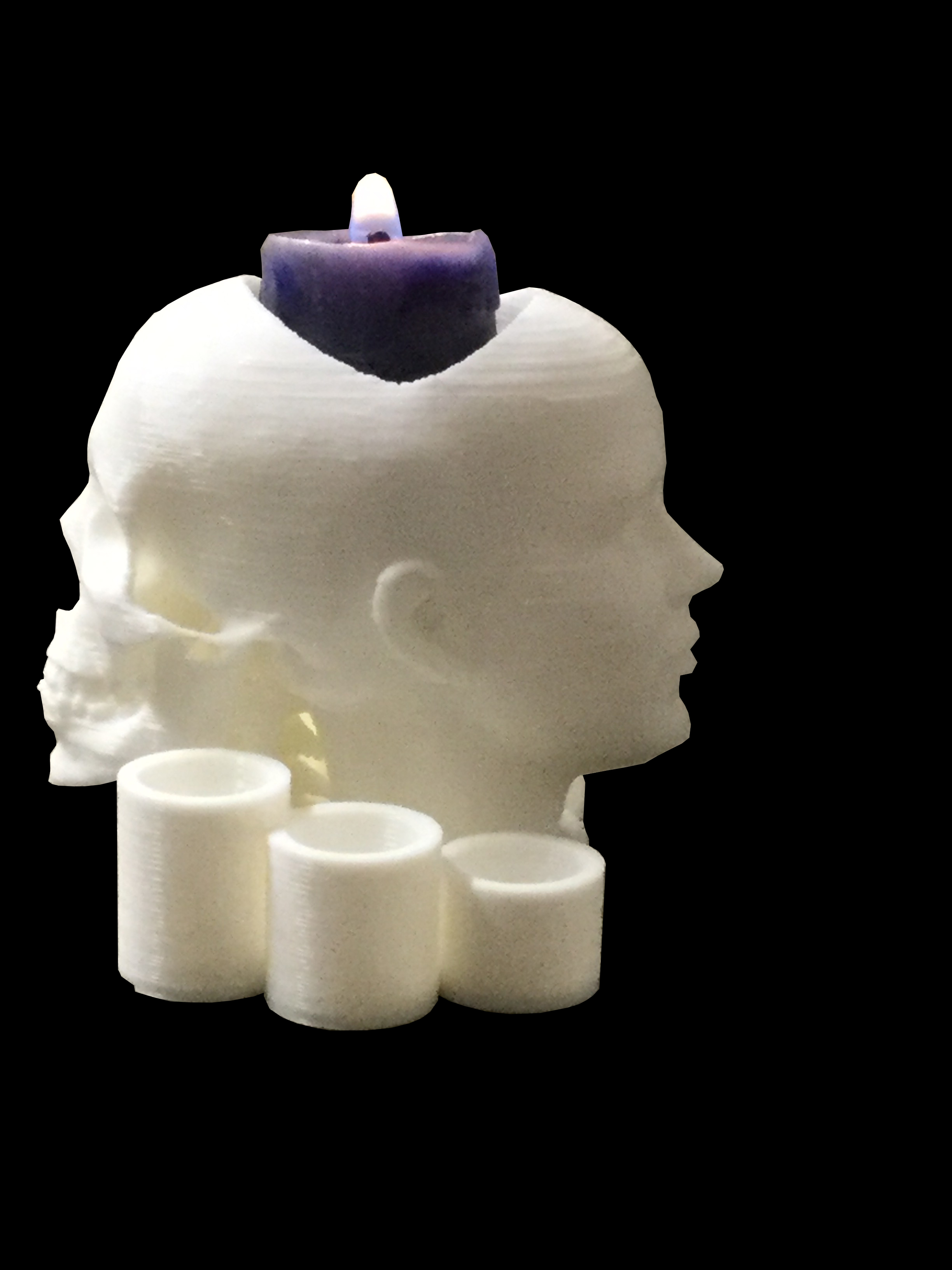 2 headsmulti-candle holder