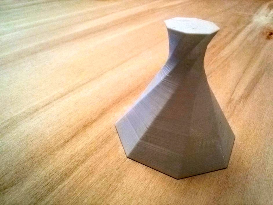 Diverging Spiral Vase