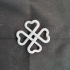 Simple four-leaf clover pendant image