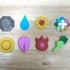 Pokemon Kanto Gym Badges image