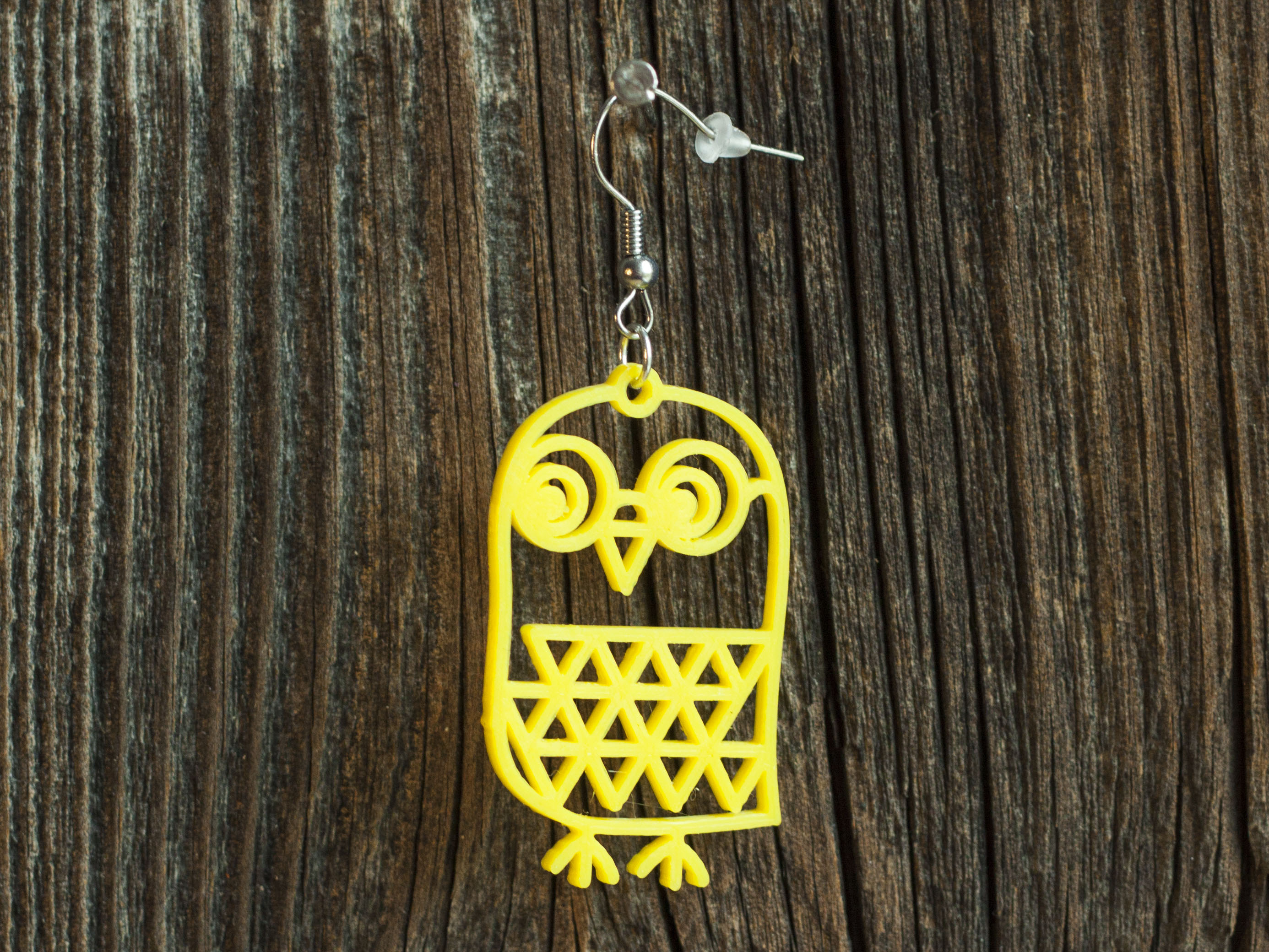 Earrings owl 1