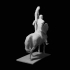 Decebalus Equestrian Statue in Deva, Romania image