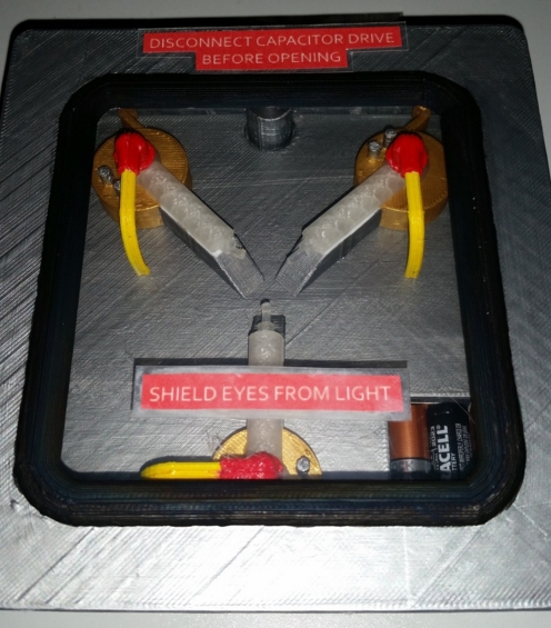 Flux Capacitor with LEDs