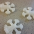 Clear Snowflake Light Topper image