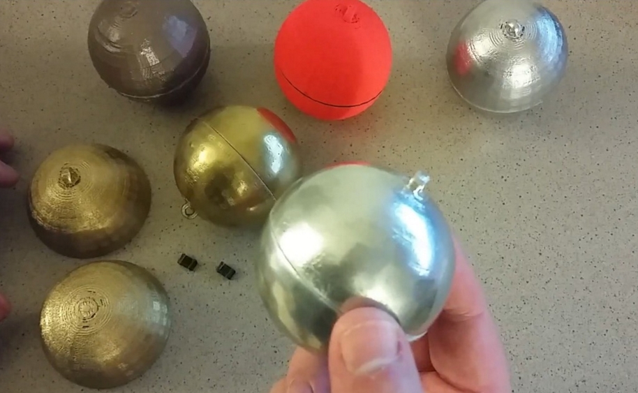 3D Printed Ornaments (Snap Together)