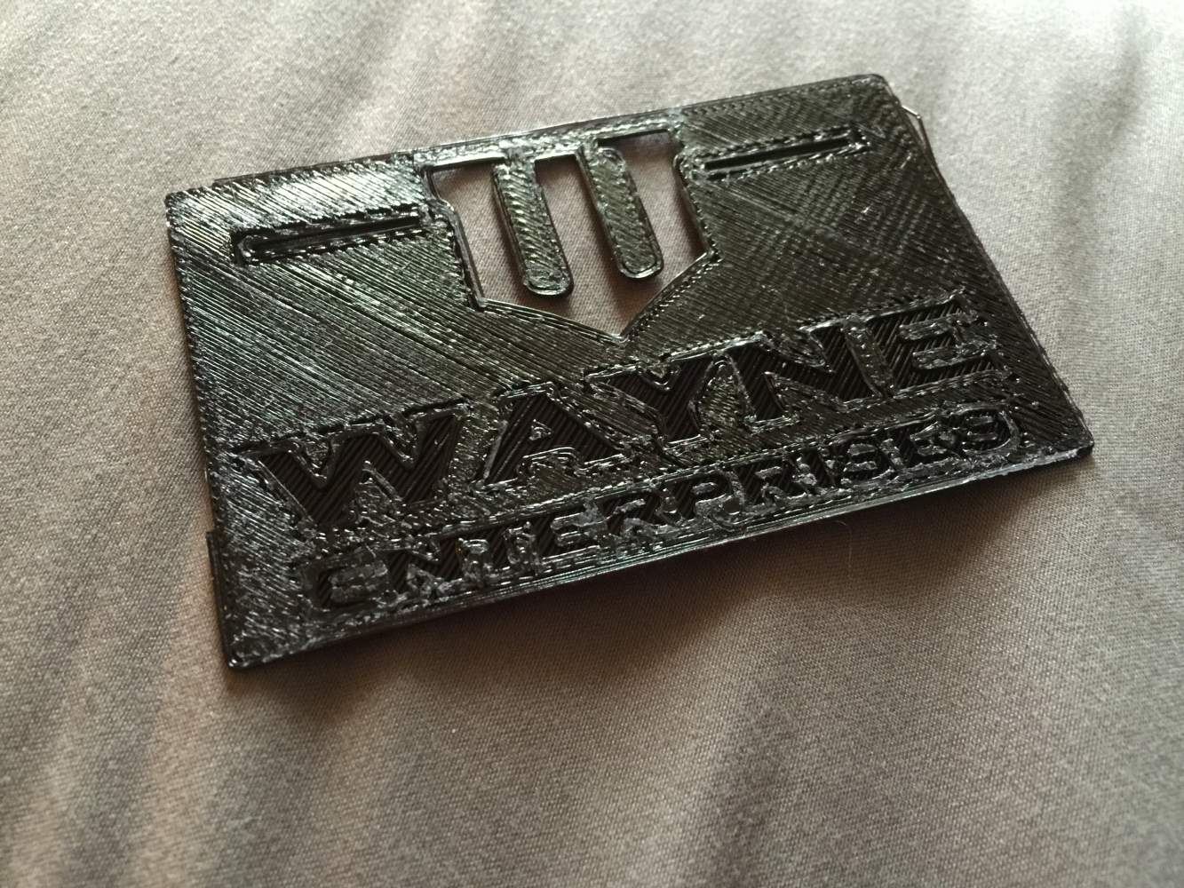 Wayne Enterprises Business Card
