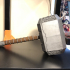 Life Size Thor's Hammer (Mjolnir) print image