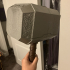 Life Size Thor's Hammer (Mjolnir) print image