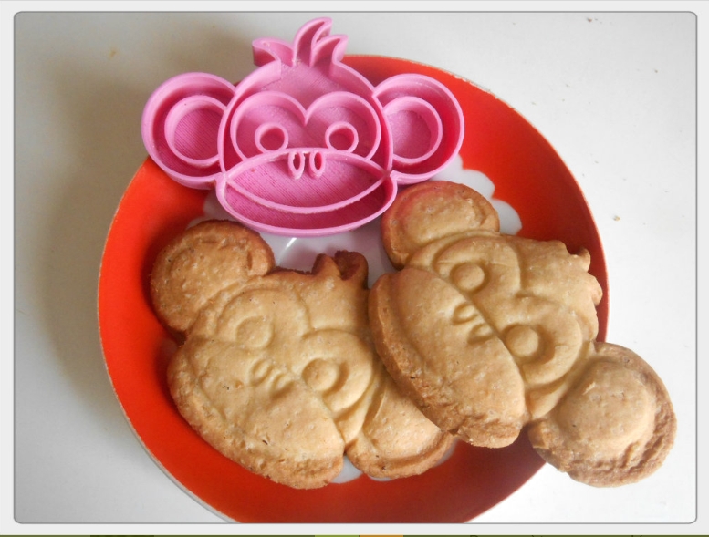 Cookies cutter Monkey boy